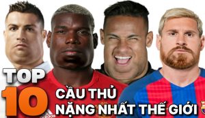 Cầu thủ bóng đá nặng nhất hành tinh